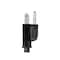 Monoprice SVT Extension Cord, 18 AWG, Indoor, 18/3, 1 Outlets, 5-15R, Black, 5-15P, 10 ft 35047 - alternate 6